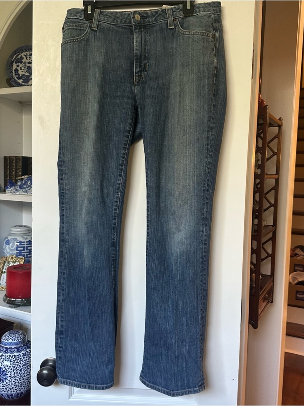 GAP Women's Boot Cut Jeans in Medium Blue Wash